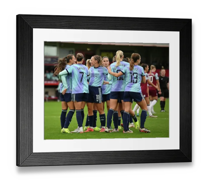 Framed Print : West Ham United v Arsenal - Barclays Women's Super League