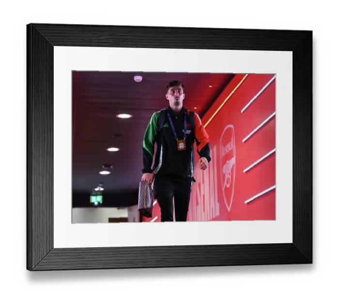 Framed Print : Arsenal FC v FC Shakhtar Donetsk - UEFA Champions League 2024 / 25 League Phase MD3