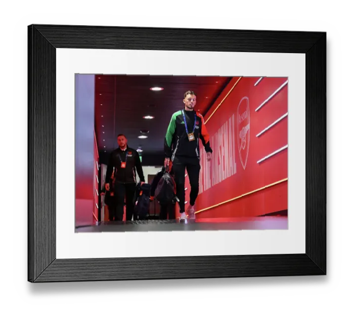Framed Print : Arsenal FC v FC Shakhtar Donetsk - UEFA Champions League 2024 / 25 League Phase MD3