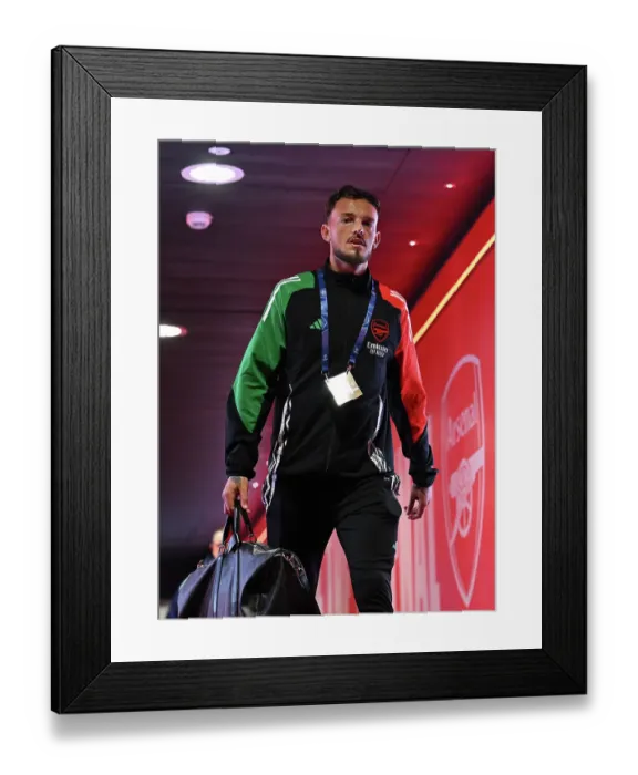 Framed Print : Arsenal FC v FC Shakhtar Donetsk - UEFA Champions League 2024 / 25 League Phase MD3