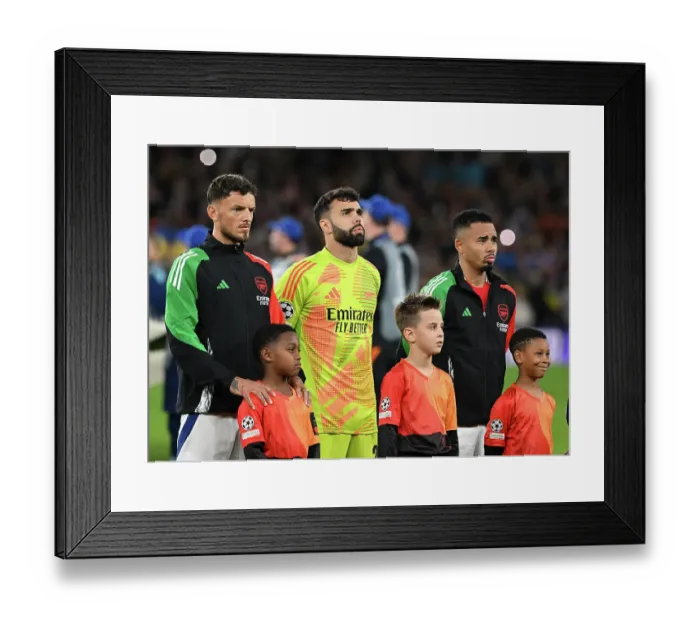 Framed Print : Arsenal FC v FC Shakhtar Donetsk - UEFA Champions League 2024 / 25 League Phase MD3 Framed Print : Arsenal FC v FC Shakhtar Donetsk - UEFA Champions League 2024 / 25 League Phase MD3