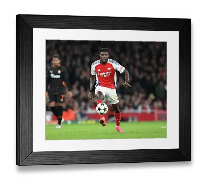 Framed Print : Arsenal FC v FC Shakhtar Donetsk - UEFA Champions League 2024 / 25 League Phase MD3