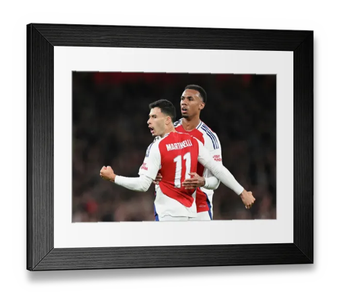 Framed Print : Arsenal FC v FC Shakhtar Donetsk - UEFA Champions League 2024 / 25 League Phase MD3