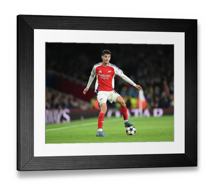 Framed Print : Arsenal FC v FC Shakhtar Donetsk - UEFA Champions League 2024 / 25 League Phase MD3