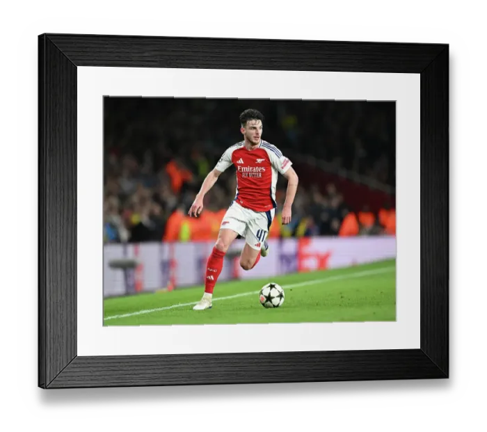 Framed Print : Arsenal FC v FC Shakhtar Donetsk - UEFA Champions League 2024 / 25 League Phase MD3