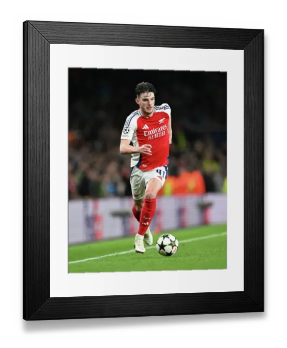 Framed Print : Arsenal FC v FC Shakhtar Donetsk - UEFA Champions League 2024 / 25 League Phase MD3