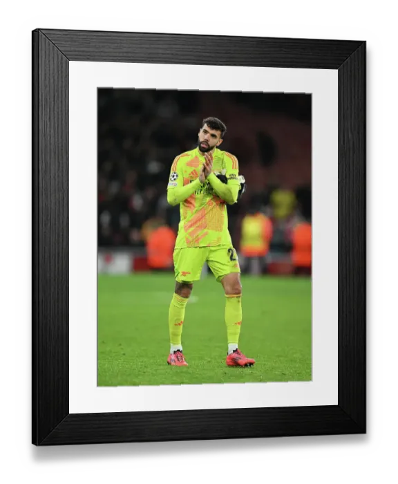 Framed Print : Arsenal FC v FC Shakhtar Donetsk - UEFA Champions League 2024 / 25 League Phase MD3