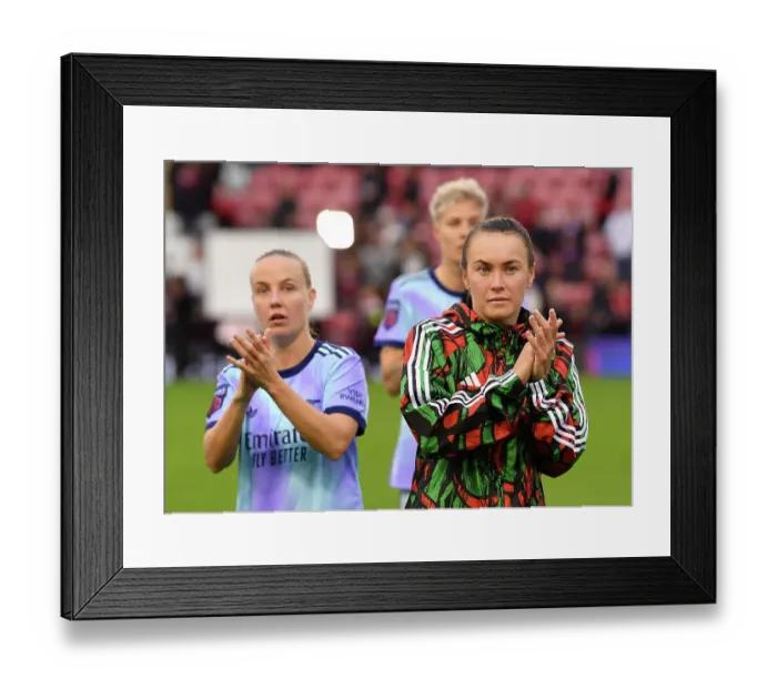 Framed Print : Manchester United v Arsenal - Barclays Women's Super League