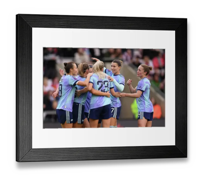 Framed Print : Manchester United v Arsenal - Barclays Women's Super League