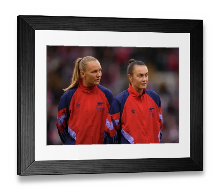 Framed Print : Manchester United v Arsenal - Barclays Women's Super League