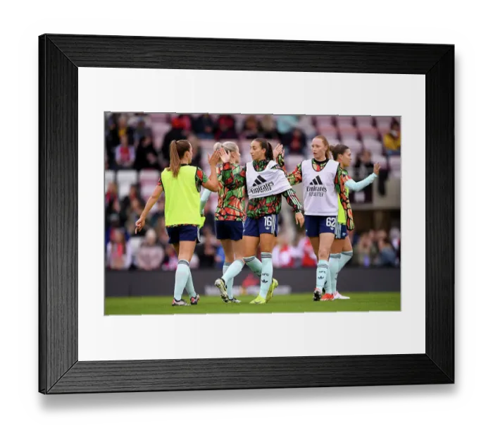 Framed Print : Manchester United v Arsenal - Barclays Women's Super League