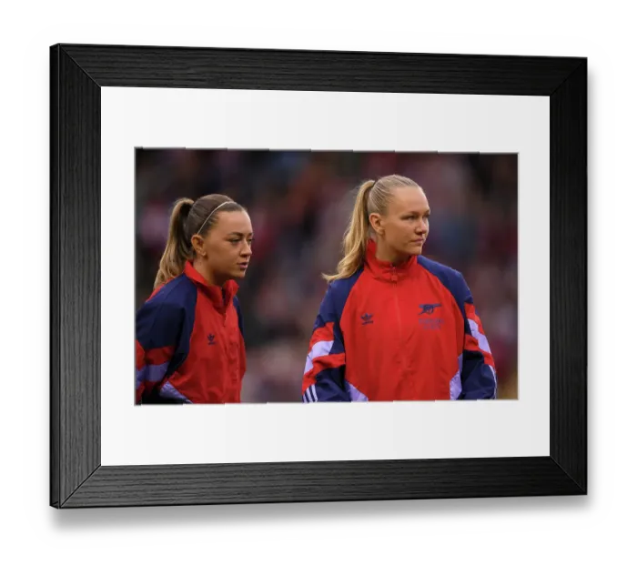 Framed Print : Manchester United v Arsenal - Barclays Women's Super League