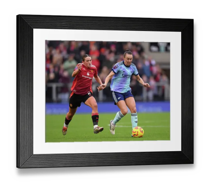 Framed Print : Manchester United v Arsenal - Barclays Women's Super League Framed Print : Manchester United v Arsenal - Barclays Women's Super League