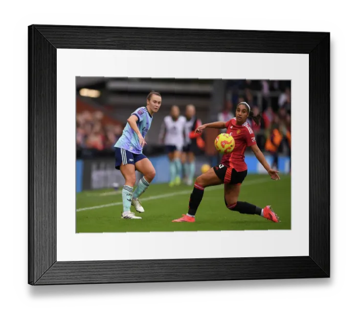 Framed Print : Manchester United v Arsenal - Barclays Women's Super League