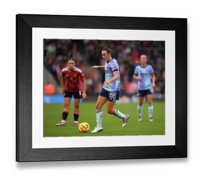 Framed Print : Manchester United v Arsenal - Barclays Women's Super League