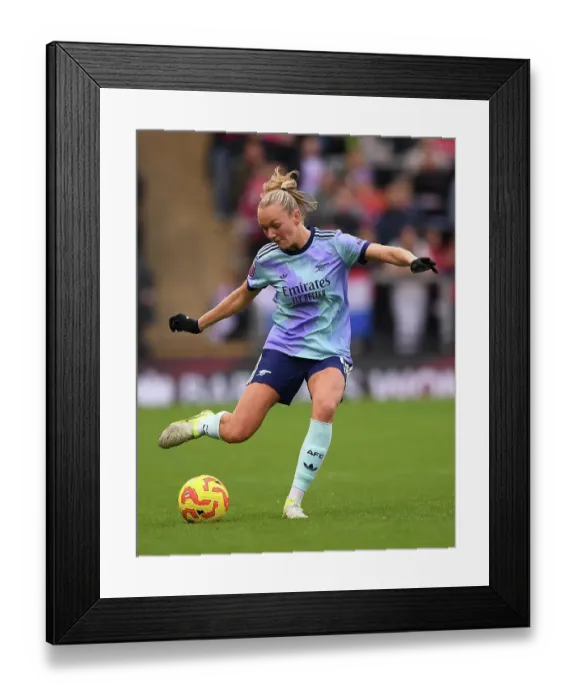 Framed Print : Manchester United v Arsenal - Barclays Women's Super League