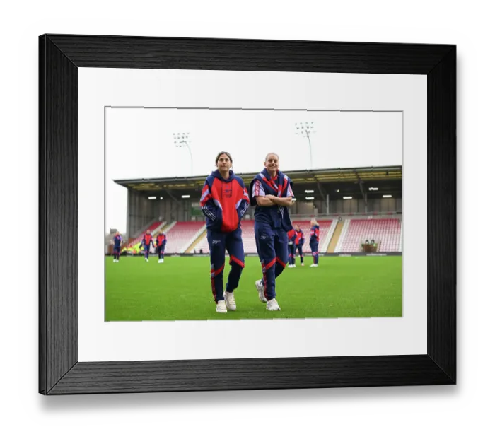 Framed Print : Manchester United v Arsenal - Barclays Women's Super League