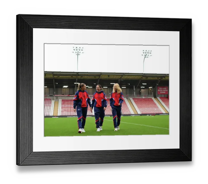Framed Print : Manchester United v Arsenal - Barclays Women's Super League