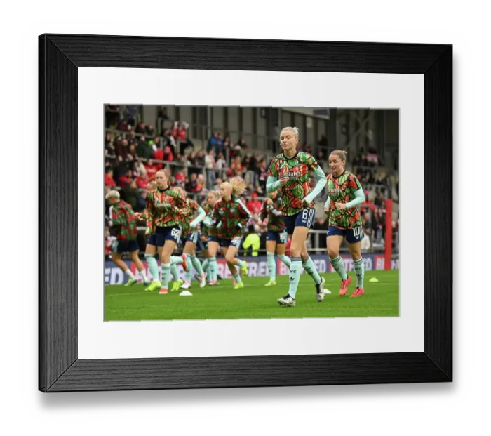 Framed Print : Manchester United v Arsenal - Barclays Women's Super League