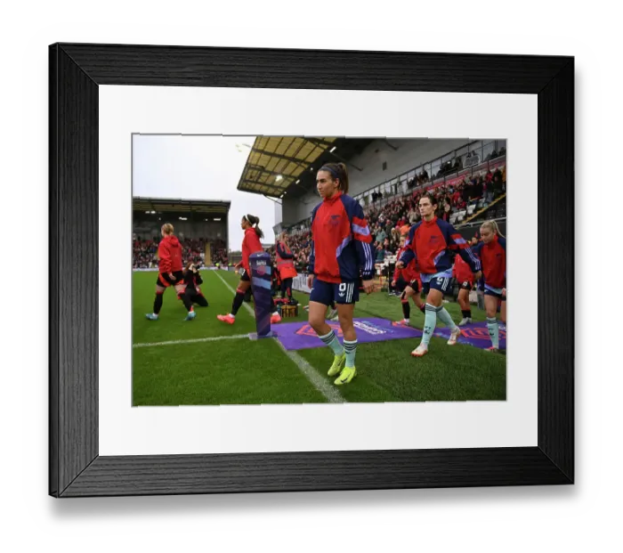 Framed Print : Manchester United v Arsenal - Barclays Women's Super League