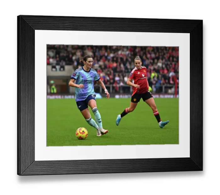 Framed Print : Manchester United v Arsenal - Barclays Women's Super League