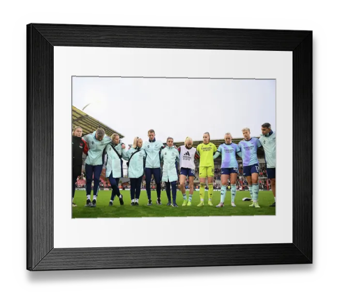Framed Print : Manchester United v Arsenal - Barclays Women's Super League