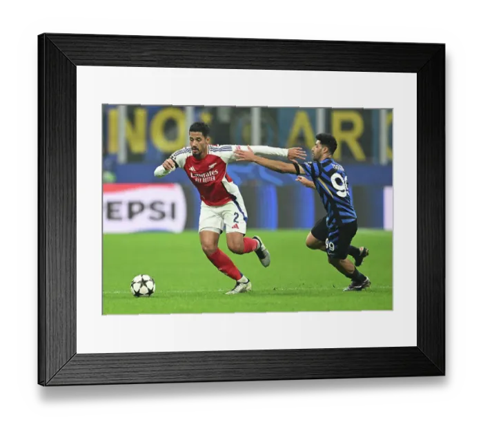 Framed Print : FC Internazionale Milano v Arsenal FC - UEFA Champions League 2024 / 25 League Phase MD4 Framed Print : FC Internazionale Milano v Arsenal FC - UEFA Champions League 2024 / 25 League Phase MD4