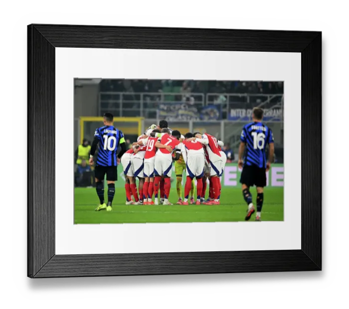 Framed Print : FC Internazionale Milano v Arsenal FC - UEFA Champions League 2024 / 25 League Phase MD4 Framed Print : FC Internazionale Milano v Arsenal FC - UEFA Champions League 2024 / 25 League Phase MD4