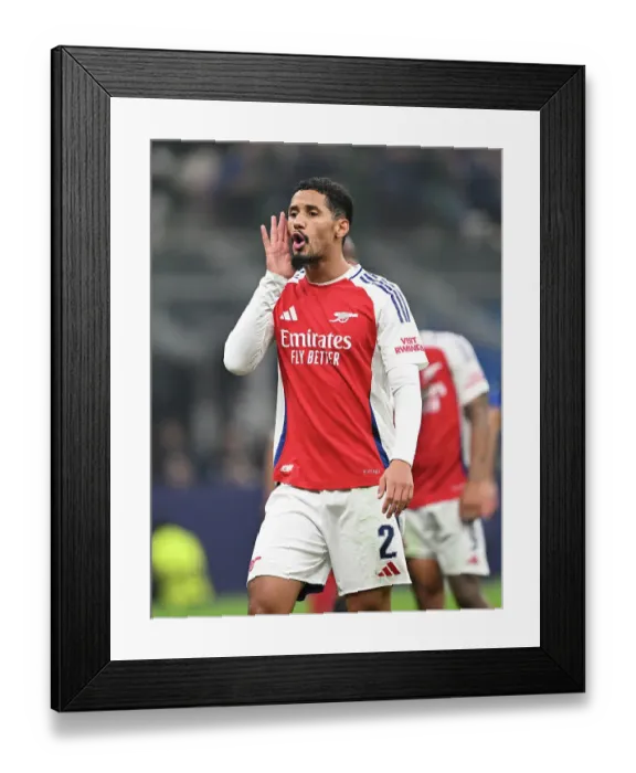 Framed Print : FC Internazionale Milano v Arsenal FC - UEFA Champions League 2024 / 25 League Phase MD4