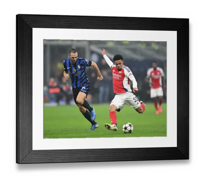 Framed Print : FC Internazionale Milano v Arsenal FC - UEFA Champions League 2024 / 25 League Phase MD4 Framed Print : FC Internazionale Milano v Arsenal FC - UEFA Champions League 2024 / 25 League Phase MD4