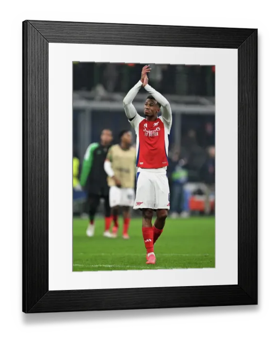 Framed Print : FC Internazionale Milano v Arsenal FC - UEFA Champions League 2024 / 25 League Phase MD4