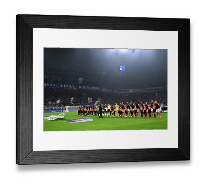Framed Print : FC Internazionale Milano v Arsenal FC - UEFA Champions League 2024 / 25 League Phase MD4 Framed Print : FC Internazionale Milano v Arsenal FC - UEFA Champions League 2024 / 25 League Phase MD4