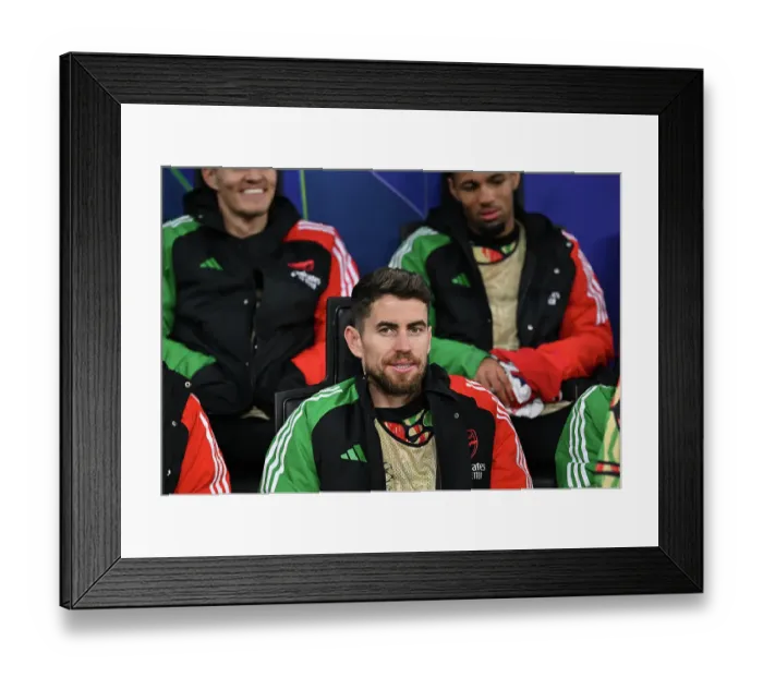 Framed Print : FC Internazionale Milano v Arsenal FC - UEFA Champions League 2024 / 25 League Phase MD4