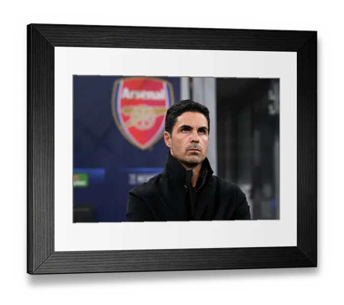 Framed Print : FC Internazionale Milano v Arsenal FC - UEFA Champions League 2024 / 25 League Phase MD4