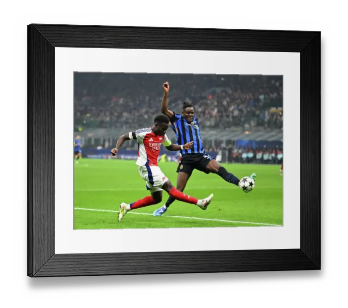 Framed Print : FC Internazionale Milano v Arsenal FC - UEFA Champions League 2024 / 25 League Phase MD4 Framed Print : FC Internazionale Milano v Arsenal FC - UEFA Champions League 2024 / 25 League Phase MD4