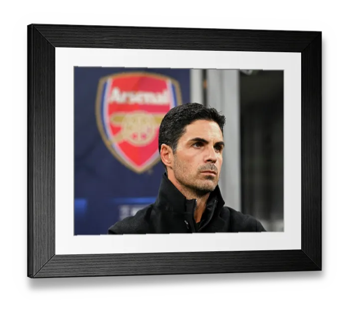 Framed Print : FC Internazionale Milano v Arsenal FC - UEFA Champions League 2024 / 25 League Phase MD4