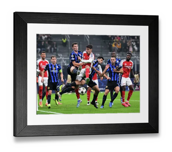 Framed Print : FC Internazionale Milano v Arsenal FC - UEFA Champions League 2024 / 25 League Phase MD4 Framed Print : FC Internazionale Milano v Arsenal FC - UEFA Champions League 2024 / 25 League Phase MD4