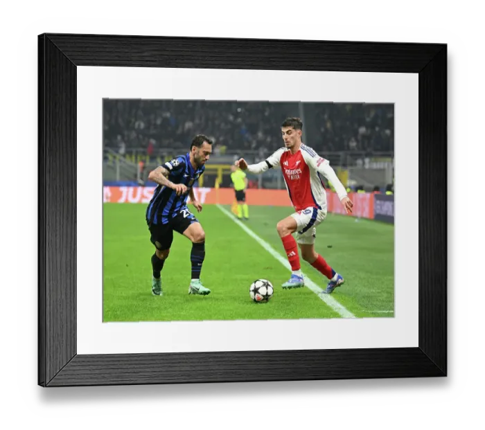 Framed Print : FC Internazionale Milano v Arsenal FC - UEFA Champions League 2024 / 25 League Phase MD4 Framed Print : FC Internazionale Milano v Arsenal FC - UEFA Champions League 2024 / 25 League Phase MD4