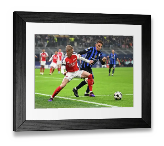 Framed Print : FC Internazionale Milano v Arsenal FC - UEFA Champions League 2024 / 25 League Phase MD4 Framed Print : FC Internazionale Milano v Arsenal FC - UEFA Champions League 2024 / 25 League Phase MD4