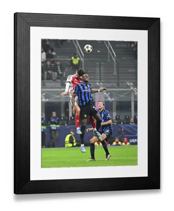 Framed Print : FC Internazionale Milano v Arsenal FC - UEFA Champions League 2024 / 25 League Phase MD4