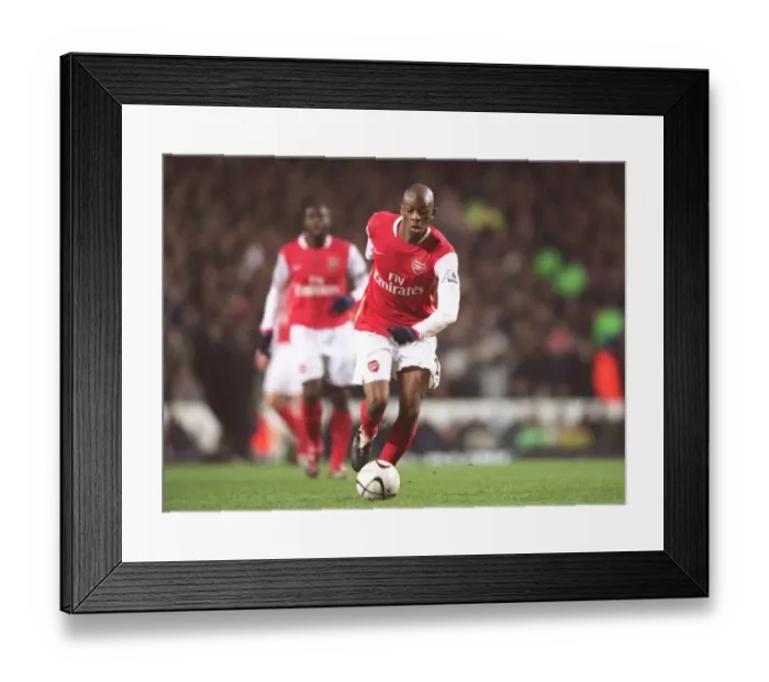 Framed Print : Abu Diaby (Arsenal) Framed Print : Abu Diaby (Arsenal)