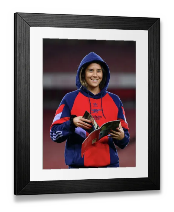 Framed Print : Arsenal v Brighton & Hove Albion - Barclays Women's Super League Arsenal v Brighton & Hove Albion - Barclays Women's Super League