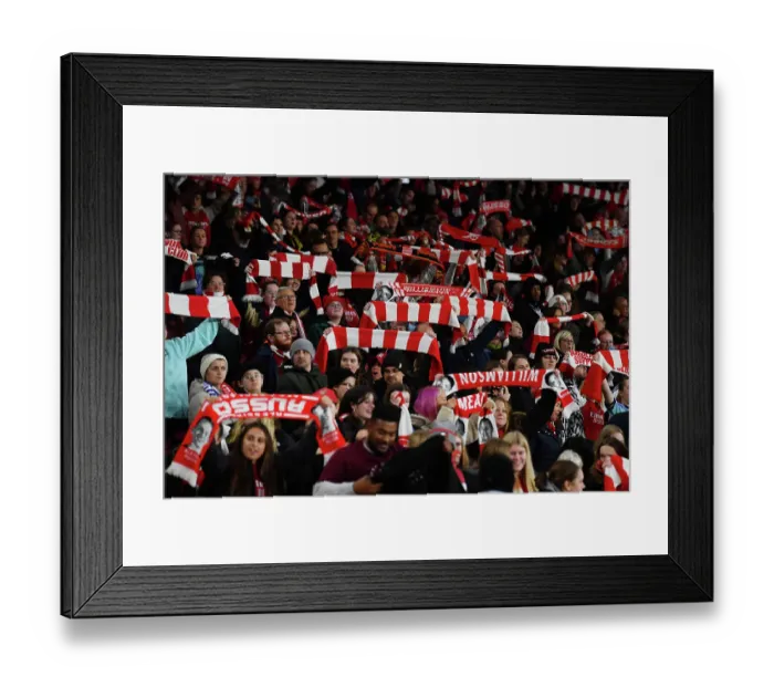 Framed Print : Arsenal v Brighton & Hove Albion - Barclays Women's Super League Arsenal v Brighton & Hove Albion - Barclays Women's Super League