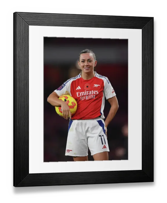 Framed Print : Arsenal v Brighton & Hove Albion - Barclays Women's Super League Arsenal v Brighton & Hove Albion - Barclays Women's Super League