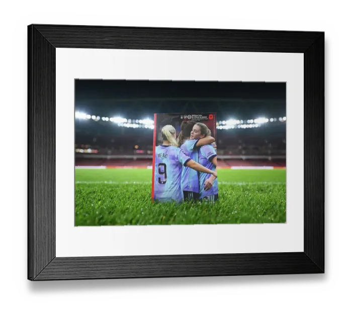 Framed Print : Arsenal v Brighton & Hove Albion - Barclays Women's Super League Arsenal v Brighton & Hove Albion - Barclays Women's Super League