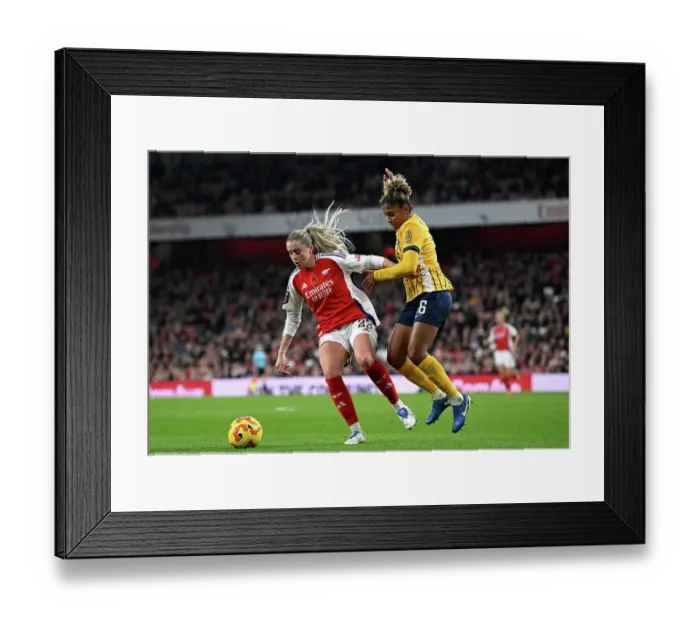 Framed Print : Arsenal v Brighton & Hove Albion - Barclays Women's Super League Arsenal v Brighton & Hove Albion - Barclays Women's Super League