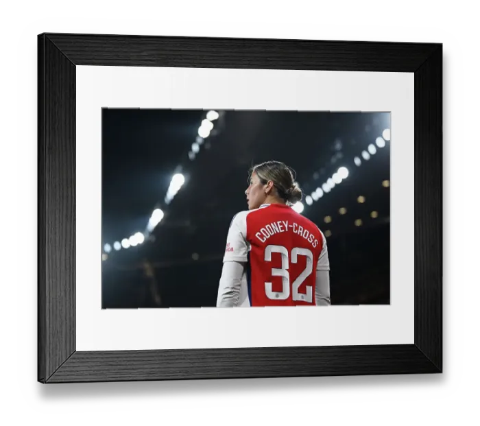 Framed Print : Arsenal v Brighton & Hove Albion - Barclays Women's Super League Arsenal v Brighton & Hove Albion - Barclays Women's Super League