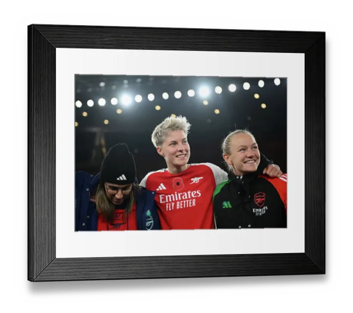Framed Print : Arsenal v Brighton & Hove Albion - Barclays Women's Super League Arsenal v Brighton & Hove Albion - Barclays Women's Super League