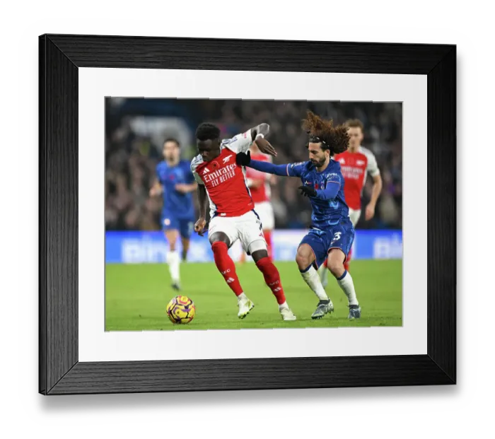 Framed Print : Chelsea FC v Arsenal FC - Premier League