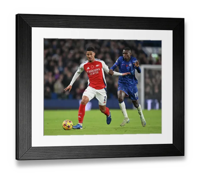 Framed Print : Chelsea FC v Arsenal FC - Premier League